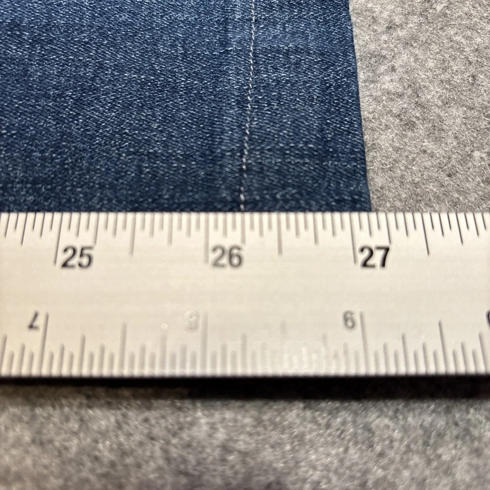 Talbots Barely Boot Jean‎ Womens 30 Blue Medium Wash Stretch Denim Mid Rise